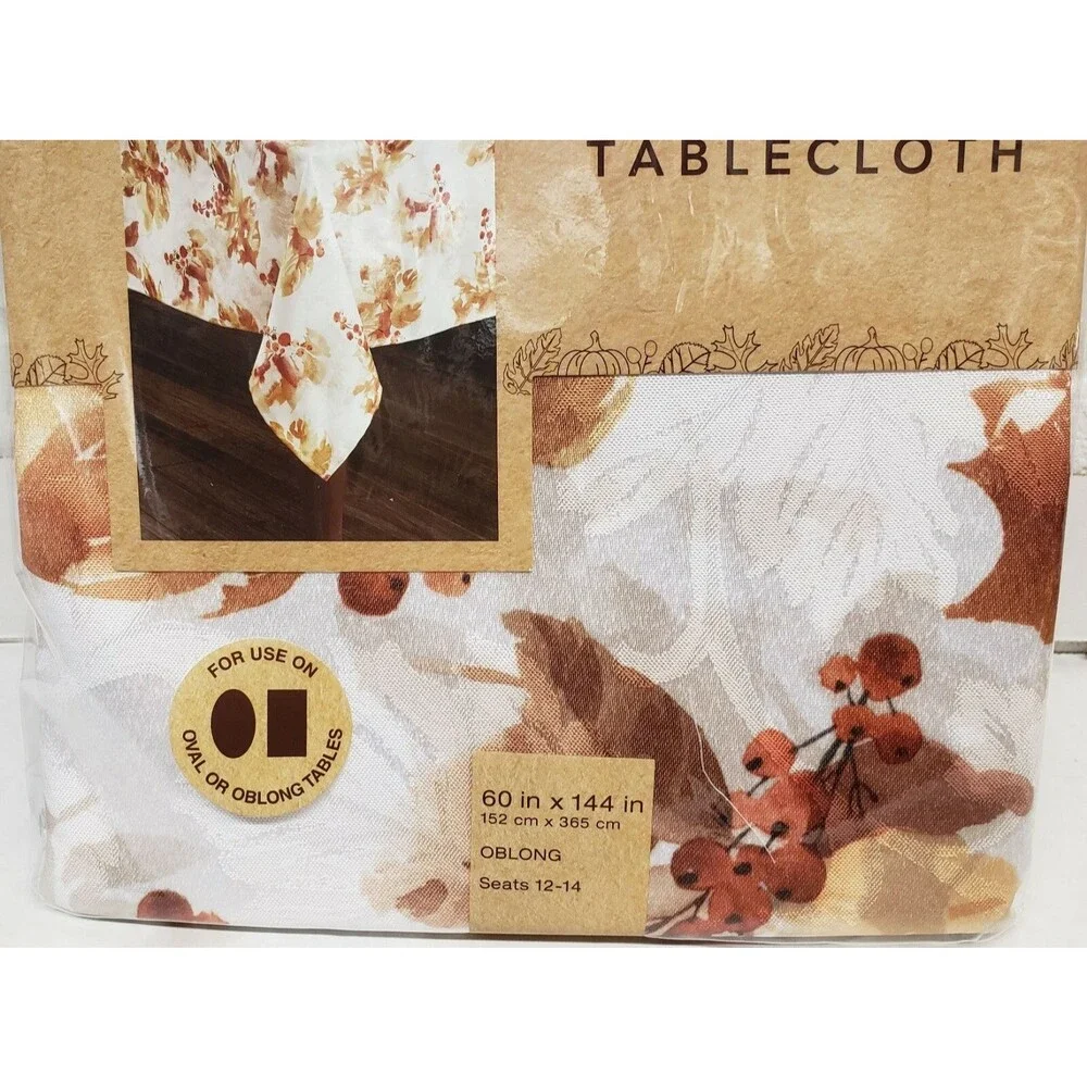Printed Fabric Tablecloth 60